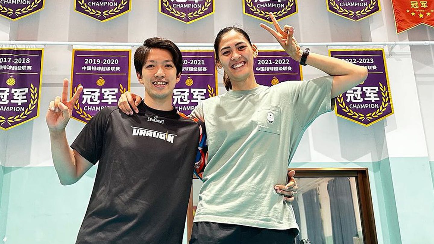 All for love: Jaja Santiago, Taka Minowa have bittersweet exchange as they pursue volleyball careers